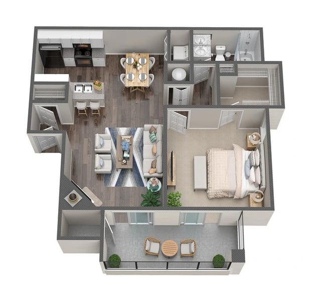 A1 floor plan