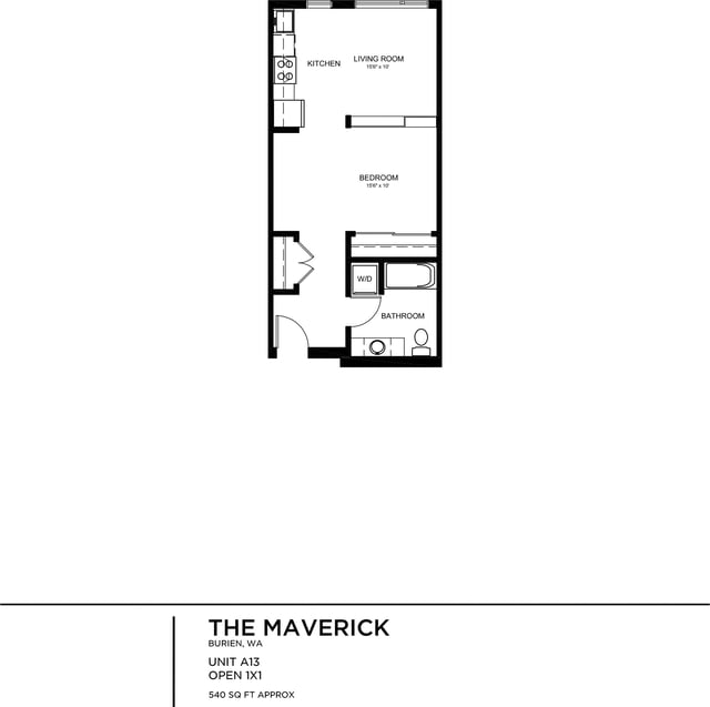 A.13 Open floor plan