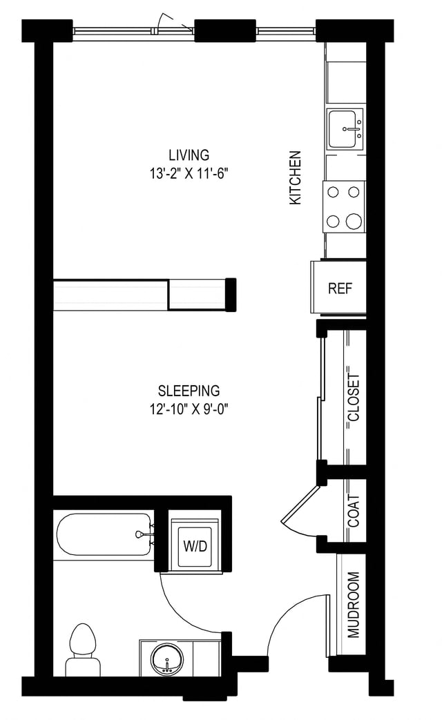 Open One A5 floor plan