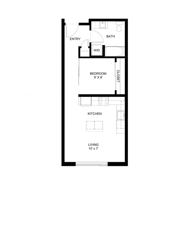 Open One A1 floor plan