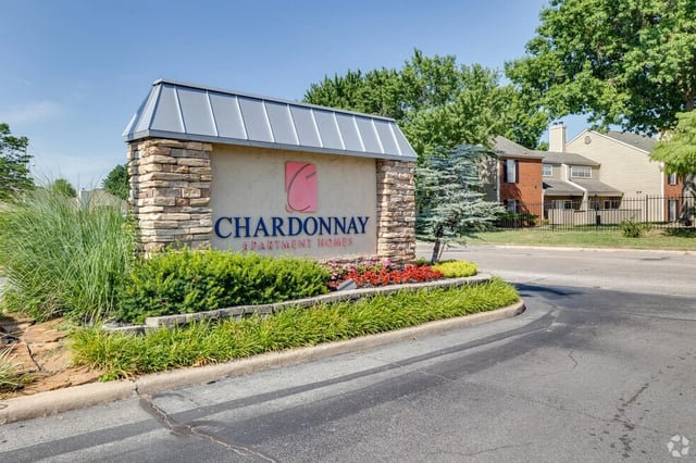 Chardonnay Apartment Homes monument sign