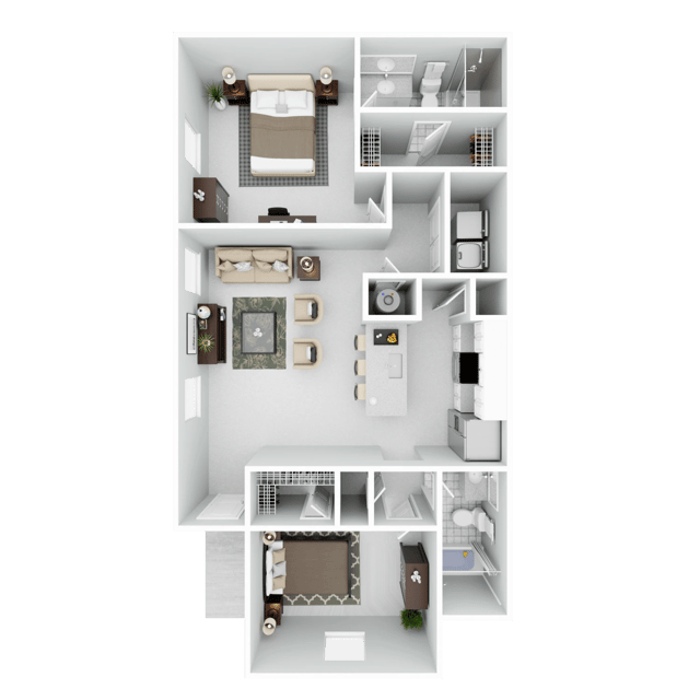Chisholm Pointe - 2 Bed 2 Bath