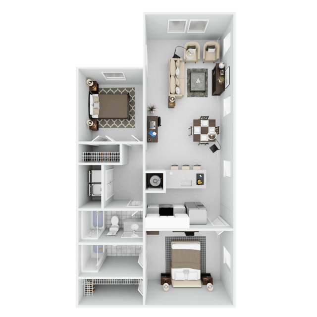 Chisholm Pointe - 2 Bed 2 Bath