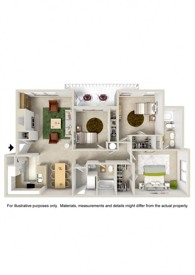 3 Bed 2 Bath PLUS $50 Direct Access Single Garage