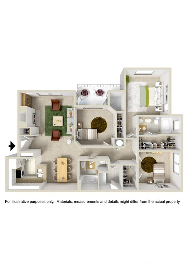 3 Bed 2 Bath PLUS $50 Direct Access Single Garage