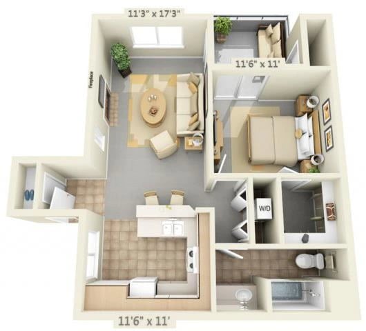 Willow floor plan