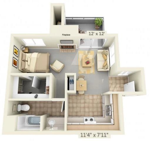 Emory floor plan
