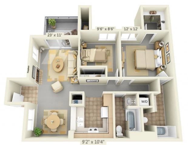 Silverleaf floor plan