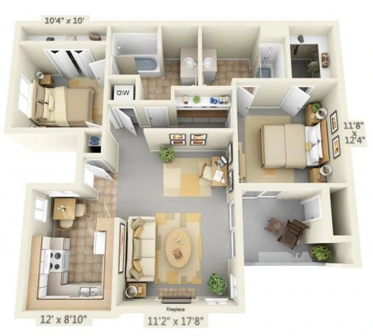 Canyon floor plan