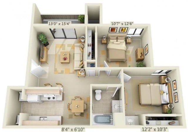 Monaco floor plan