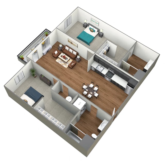 CLOUD CAP floor plan
