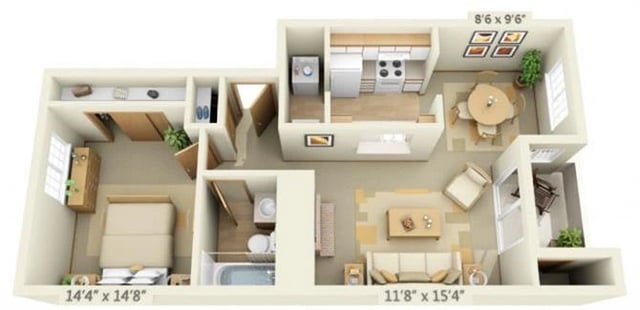 Fullmoon Maple floor plan