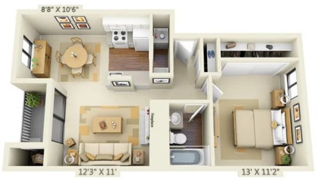 Pike floor plan
