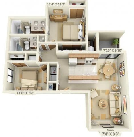 Sequoia floor plan