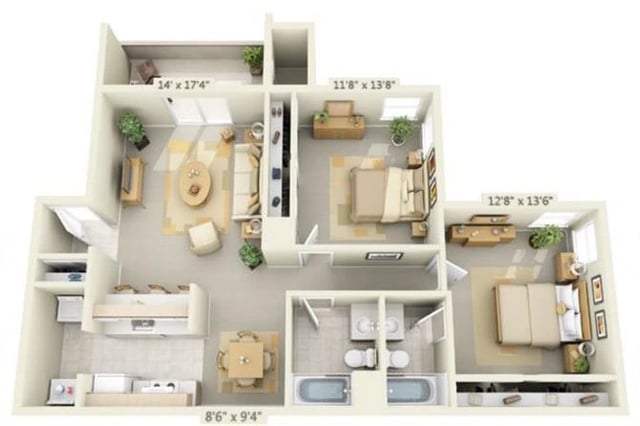 Belmont floor plan