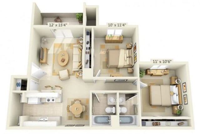 Mt. Rainier floor plan
