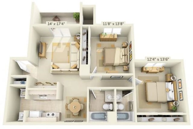 Mt. Whitney floor plan
