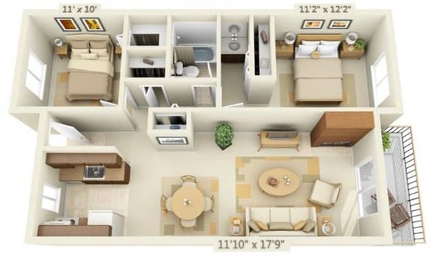 Mt. Shasta floor plan
