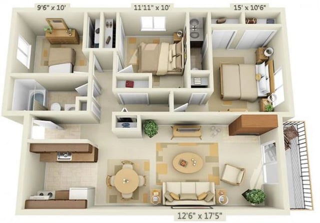 Mt. Hood floor plan