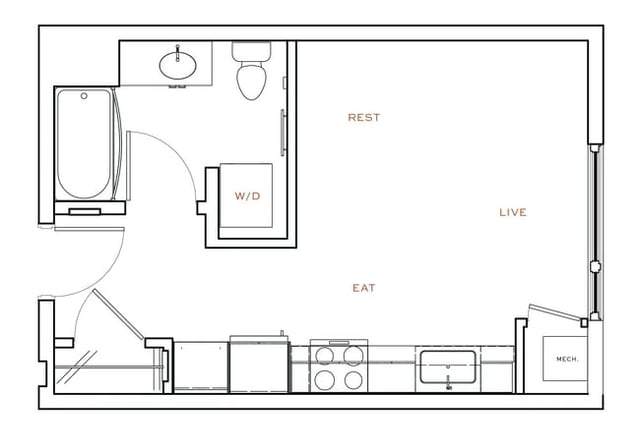 A2 floor plan
