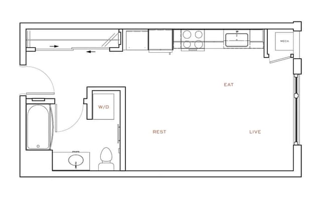 A1 floor plan