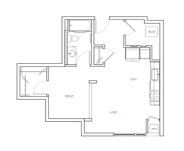 B2 floor plan