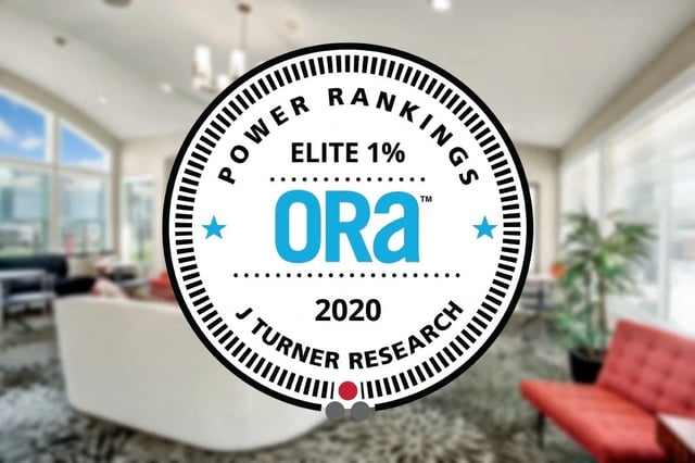 ORA Power Rankings Elite 1% J Turner Research 2020 logo.