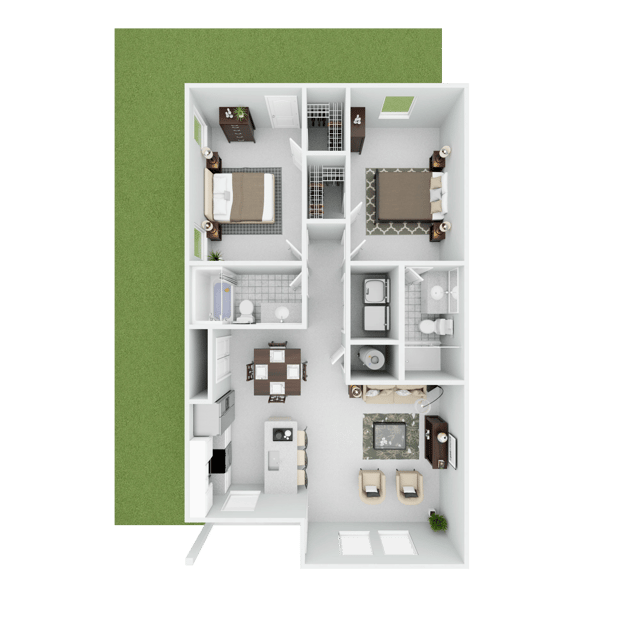 Diamond Two Bed Two Bath