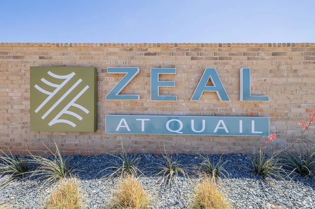 Zeal at Quail sign