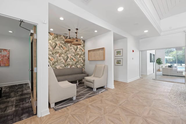 Resident sitting area