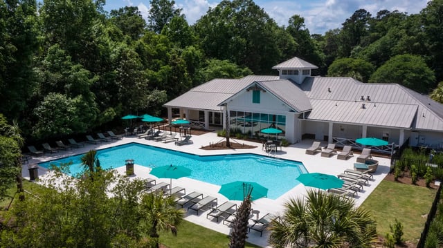 Aerial pool
